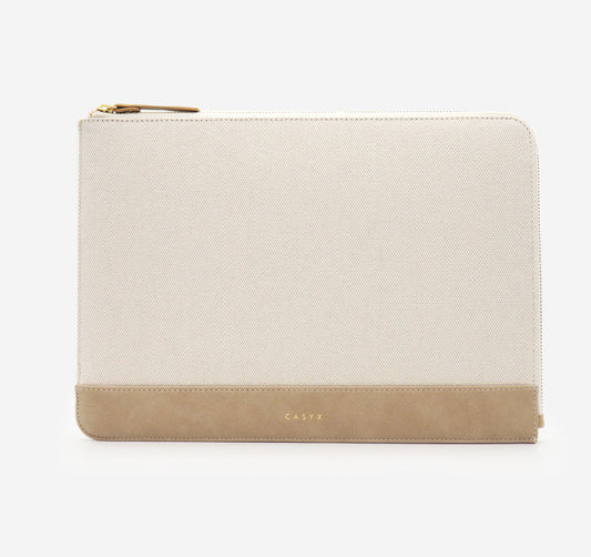 Laptopsleeve Canvas Beige