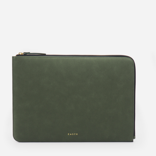 Laptopsleeve Oliv